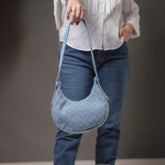 Isabella handbag - Baby blue